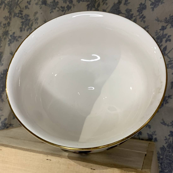 Vintage Teleflora Pedestal Vase by Charles Wysocki Christmas 2000 - Picture 5 of 7